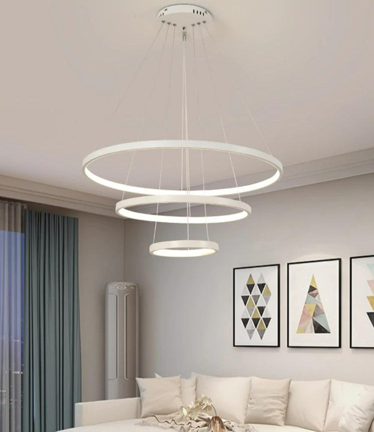 Modern LED Ring Chandelier