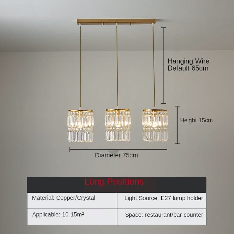 Willesdon Crystal Pendant Lights