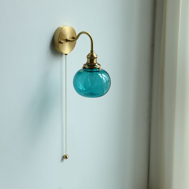 Vintage Style Glass Sphere Light