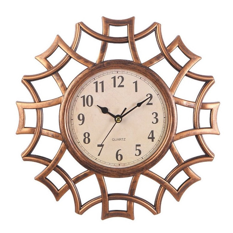 Wooden Web Decorative Wall Clock