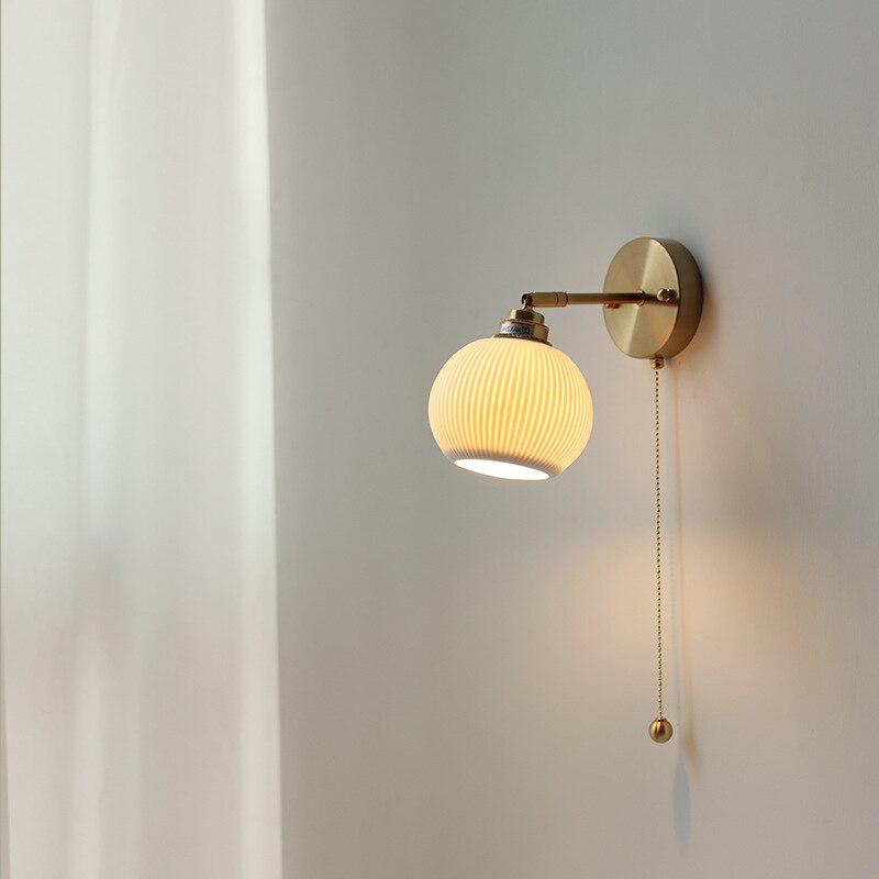 Modern Style Pull Chain LED Wall Light N READY