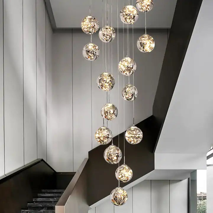 Sydel Bubble Glass Chandelier Pendant