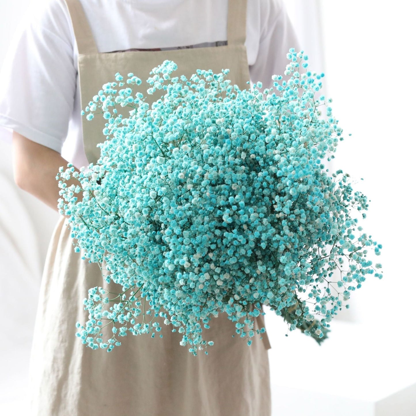 Natural Dried Gypsophila Flower Bouquets