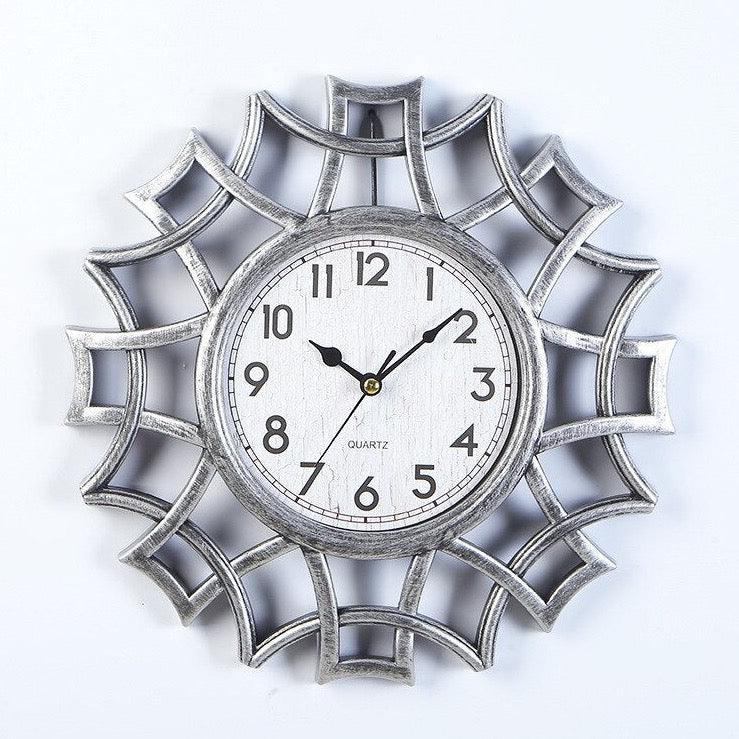 Wooden Web Decorative Wall Clock