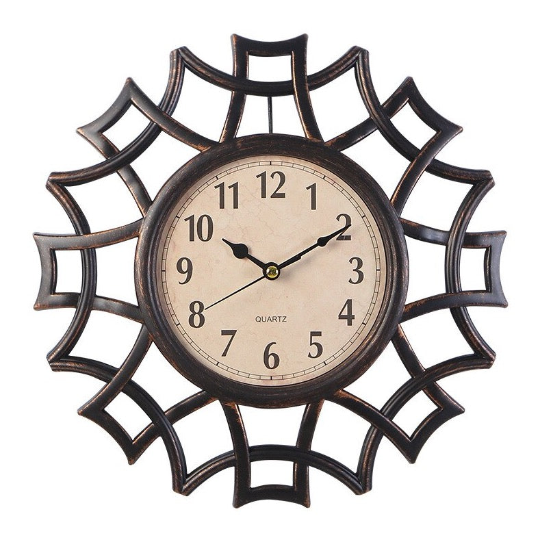 Wooden Web Decorative Wall Clock