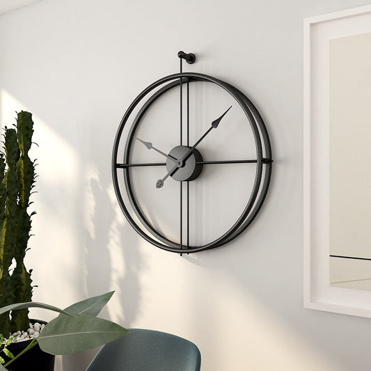 Modern Double Ring Wall Clock