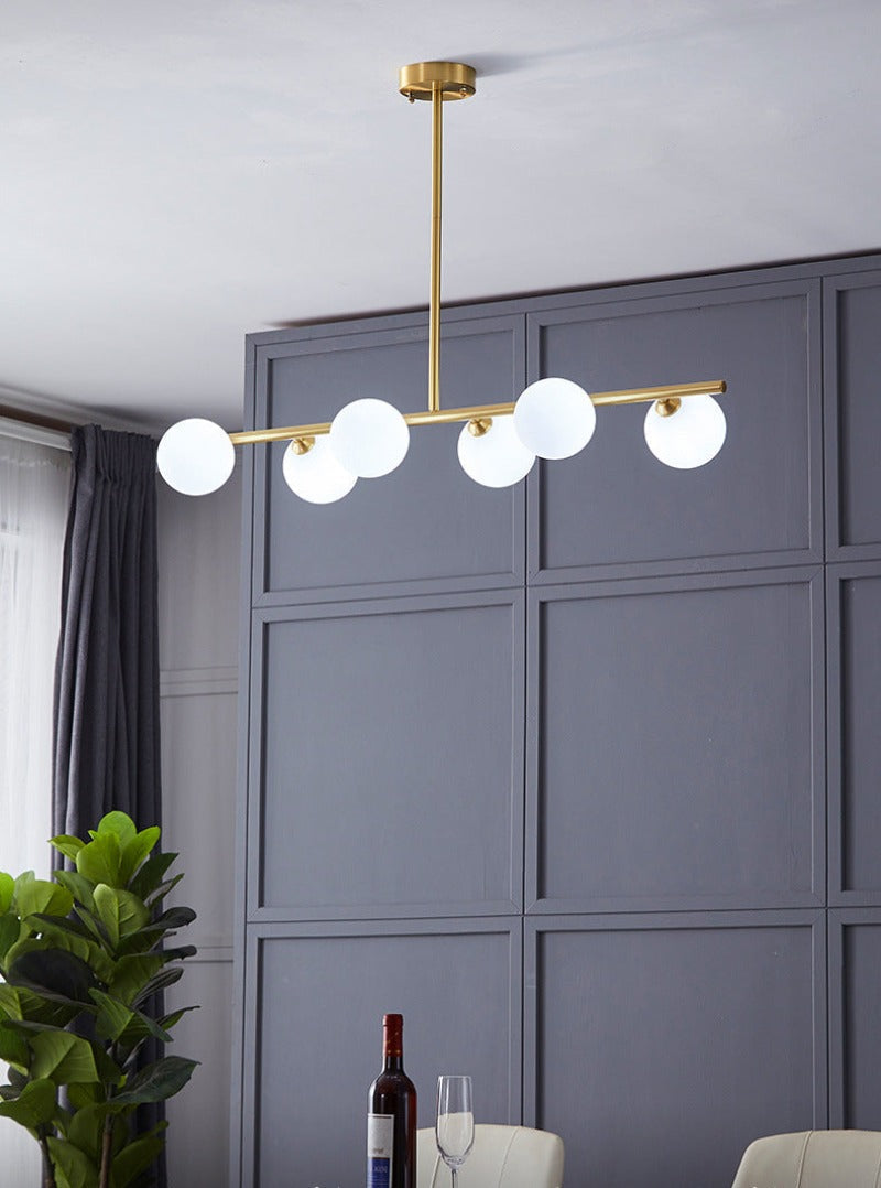 Astra Multi-Globe Horizontal Chandelier