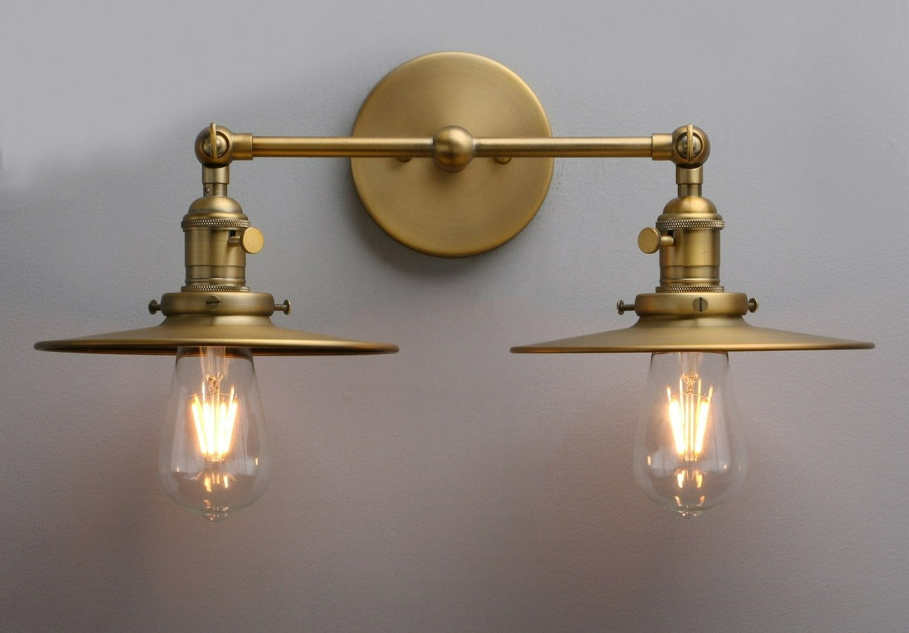 Two-Bulb Jaime Vintage Wall Sconce