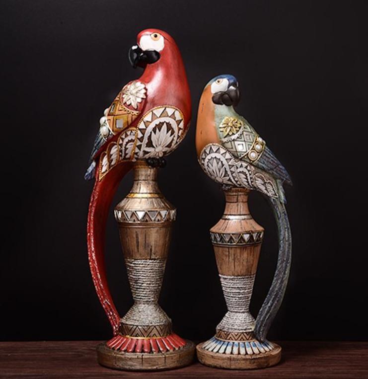 Parrot Artisan Parrot Figurines