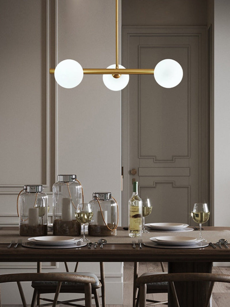 Astra Multi-Globe Horizontal Chandelier