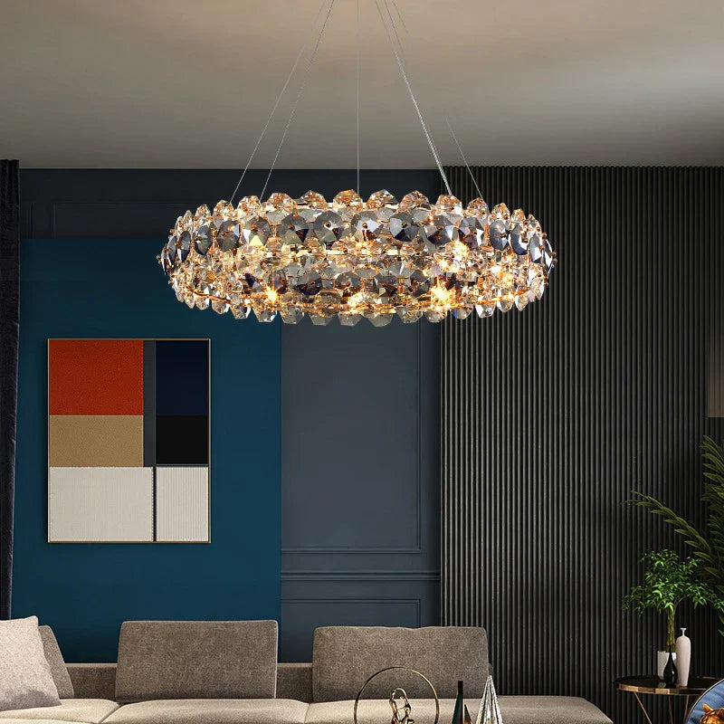 Maya Crystal Chandelier Elegance