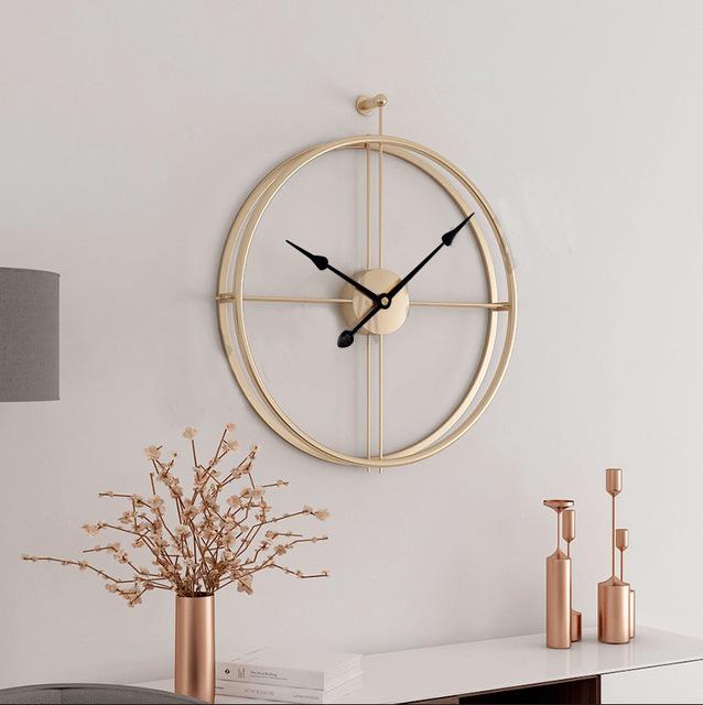 Modern Double Ring Wall Clock