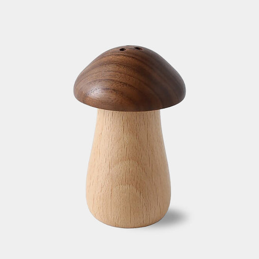 Wooden Mushroom Toothpick Dispenser Holder