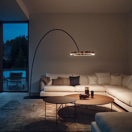 Suspended Ring Table Lamp