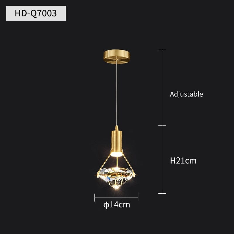 The Modern Crystal Pendant Light