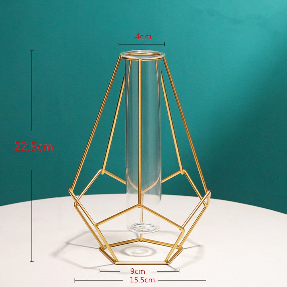 Wireframe Vases Decorative Home Accents