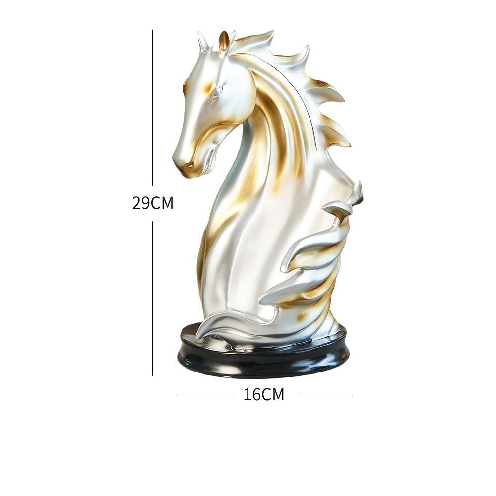 Horse-Shaped Artisan Horse Wine Holder