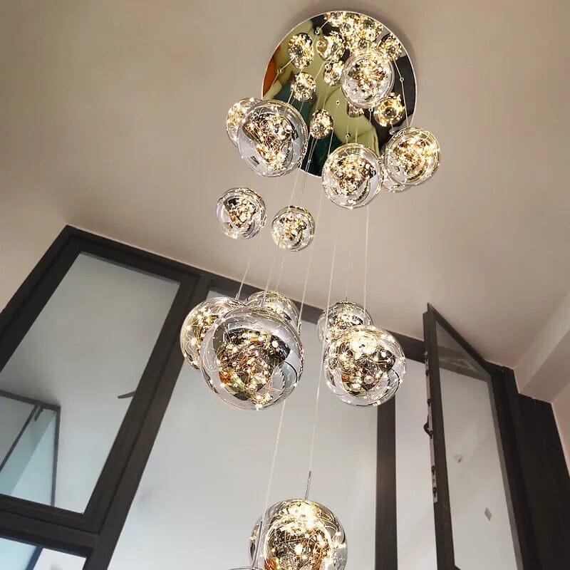 Sydel Bubble Glass Chandelier Pendant