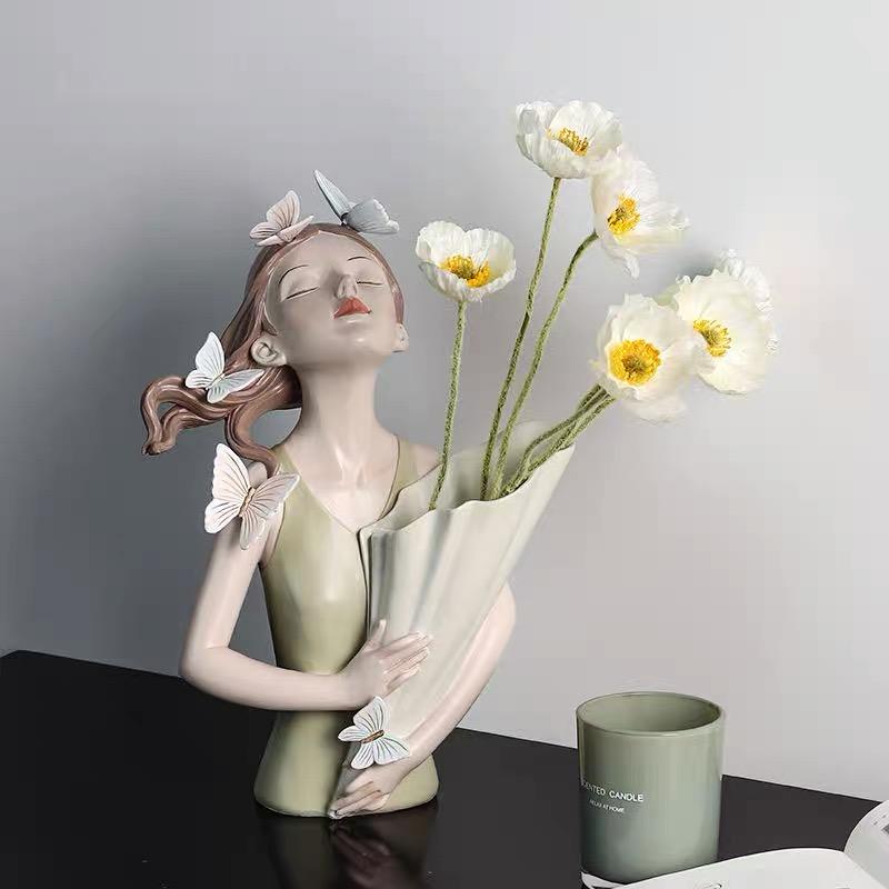 Butterfly Girl Vase Collection