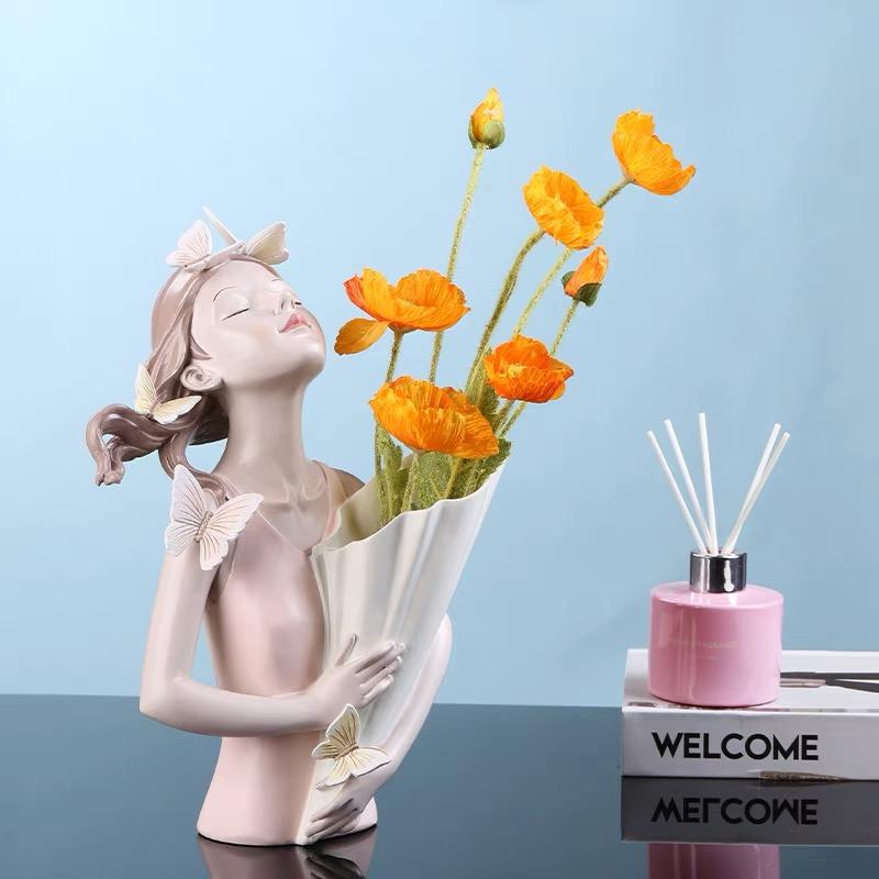 Butterfly Girl Vase Collection