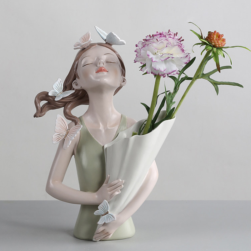 Butterfly Girl Vase Collection