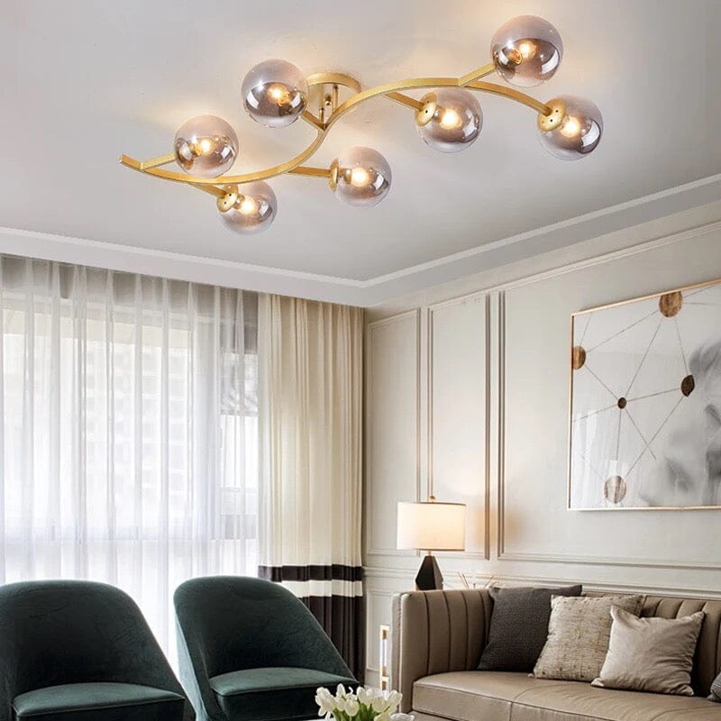 Tree Branch Ceiling Lamp Fixture