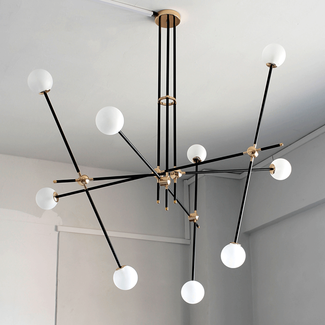 Industrial Golden Lining Pendant Light - Nordic Side - 