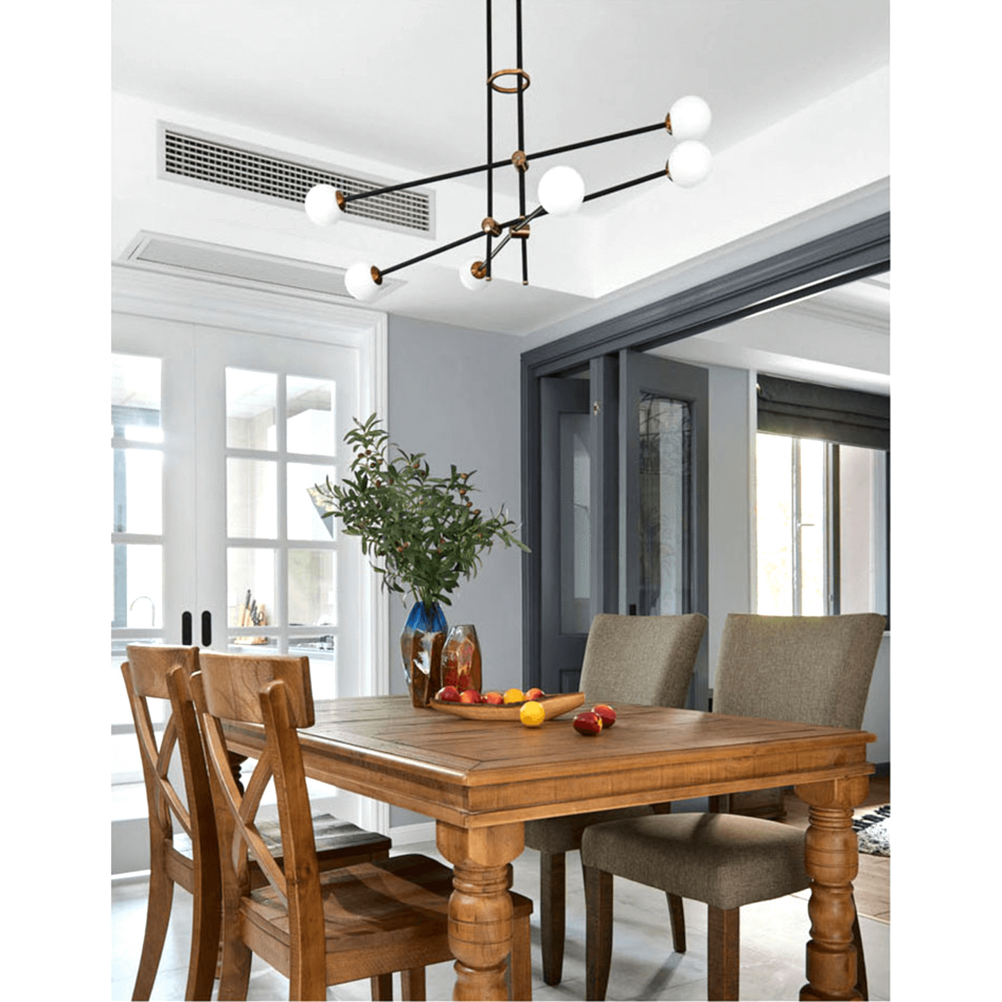 Industrial Golden Lining Pendant Light - Nordic Side - 