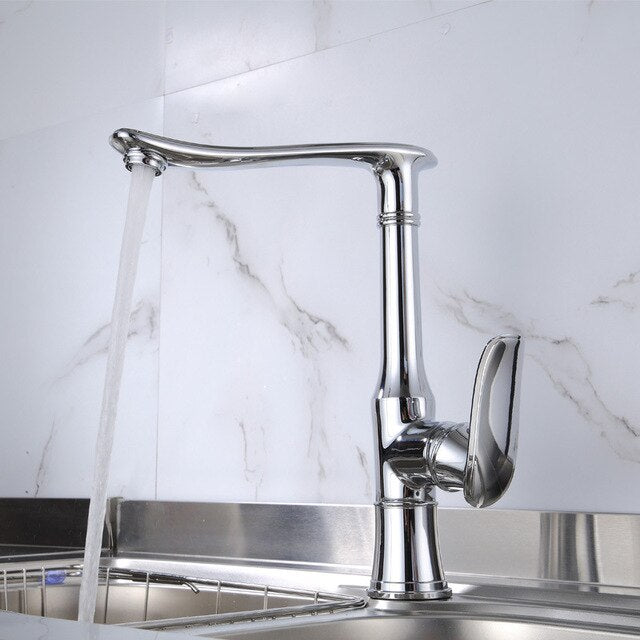 Aries - Retro Brass Kitchen Faucet