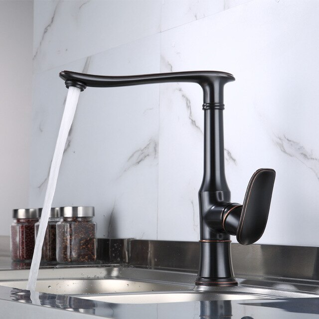 Aries - Retro Brass Kitchen Faucet