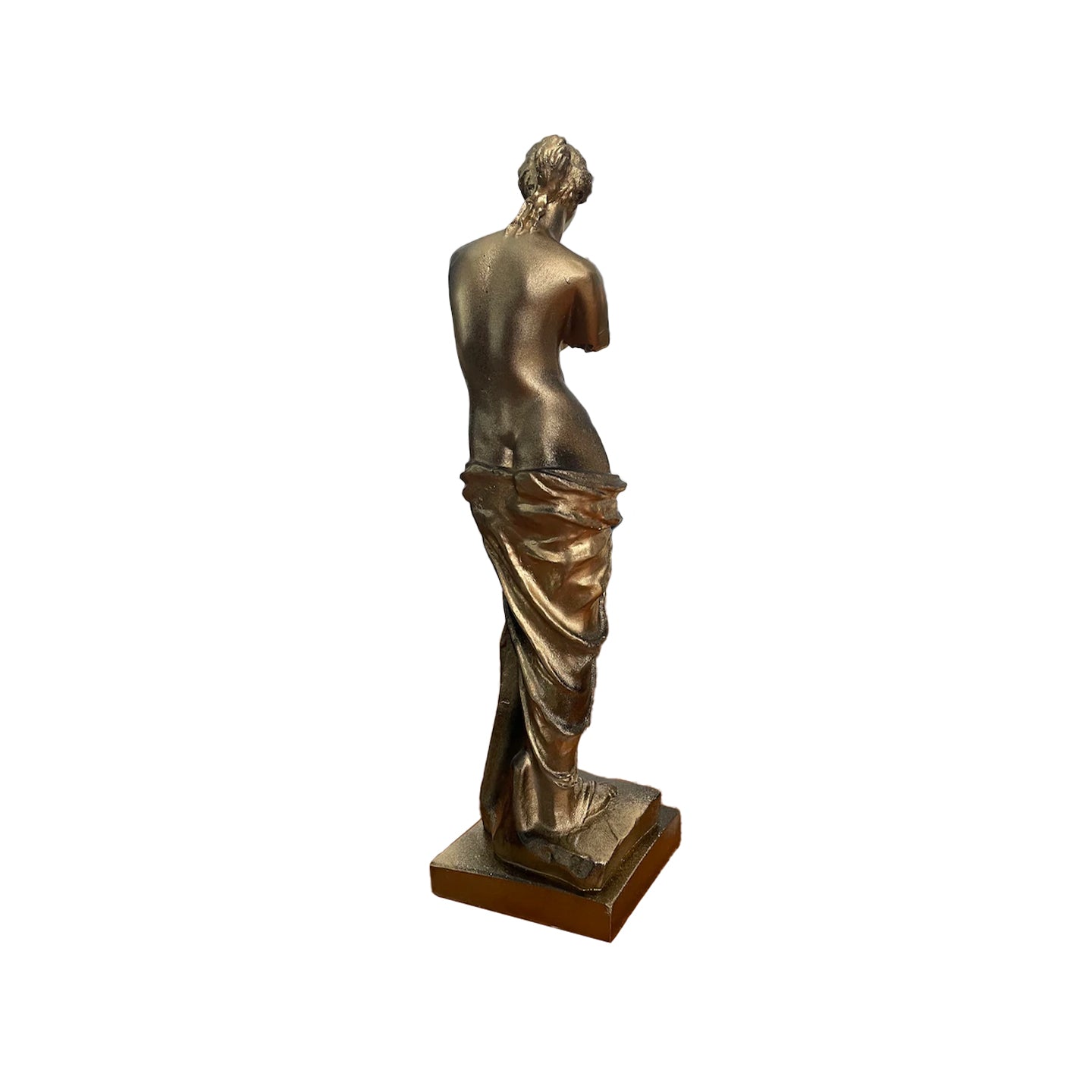 Gold And Black Aphrodite Sculpture