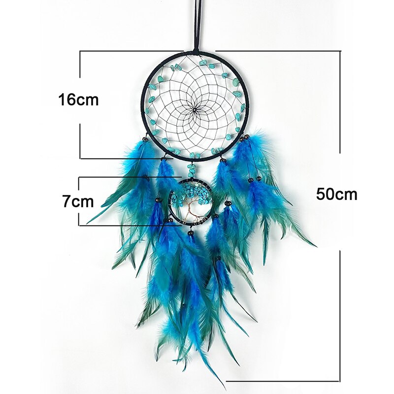 Tree Feather Wall Hanging