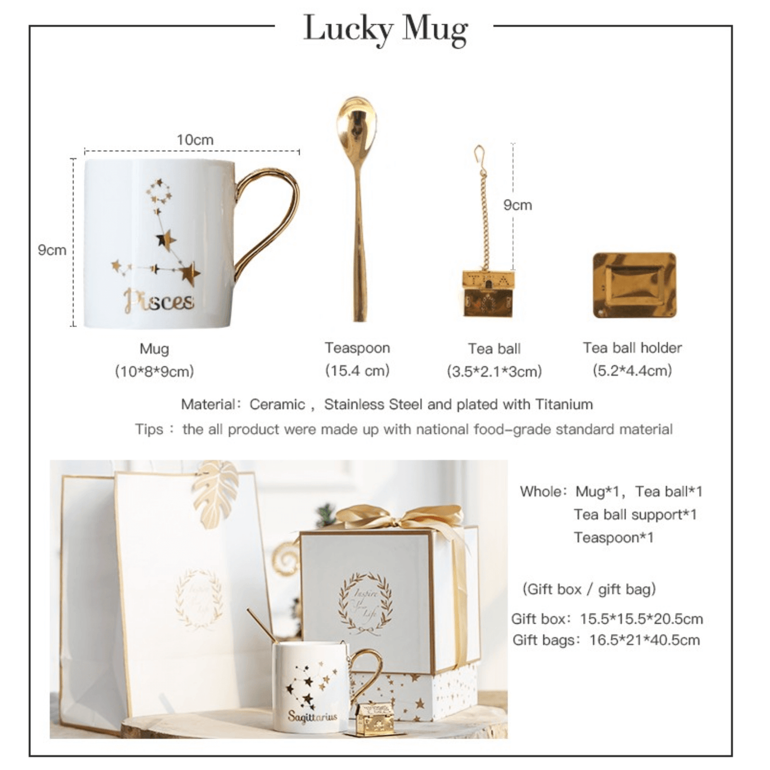 Lucky Mug with Gift Box - Nordic Side - 