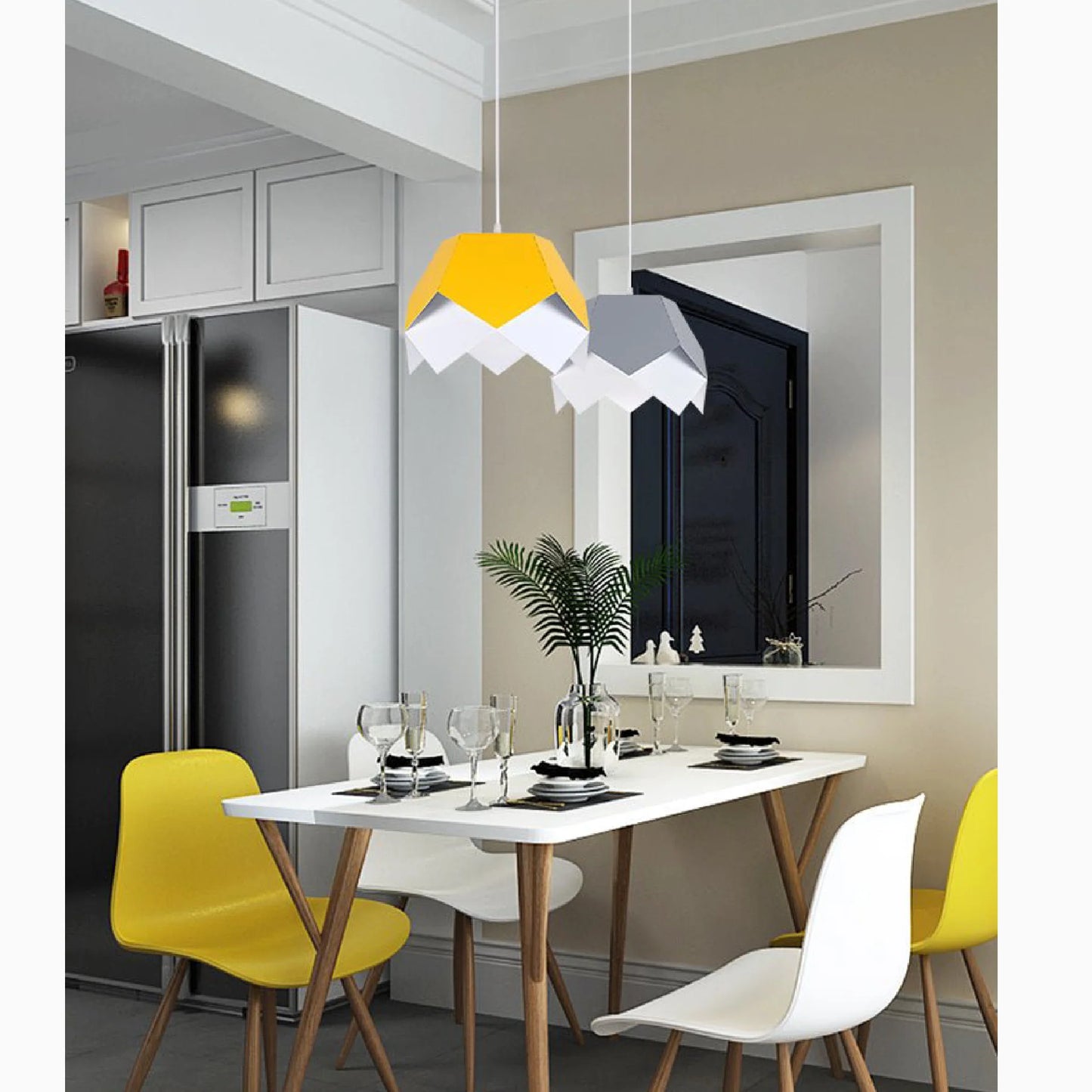 Bairols | Post-modern Origami Design Lamp for Kitchen