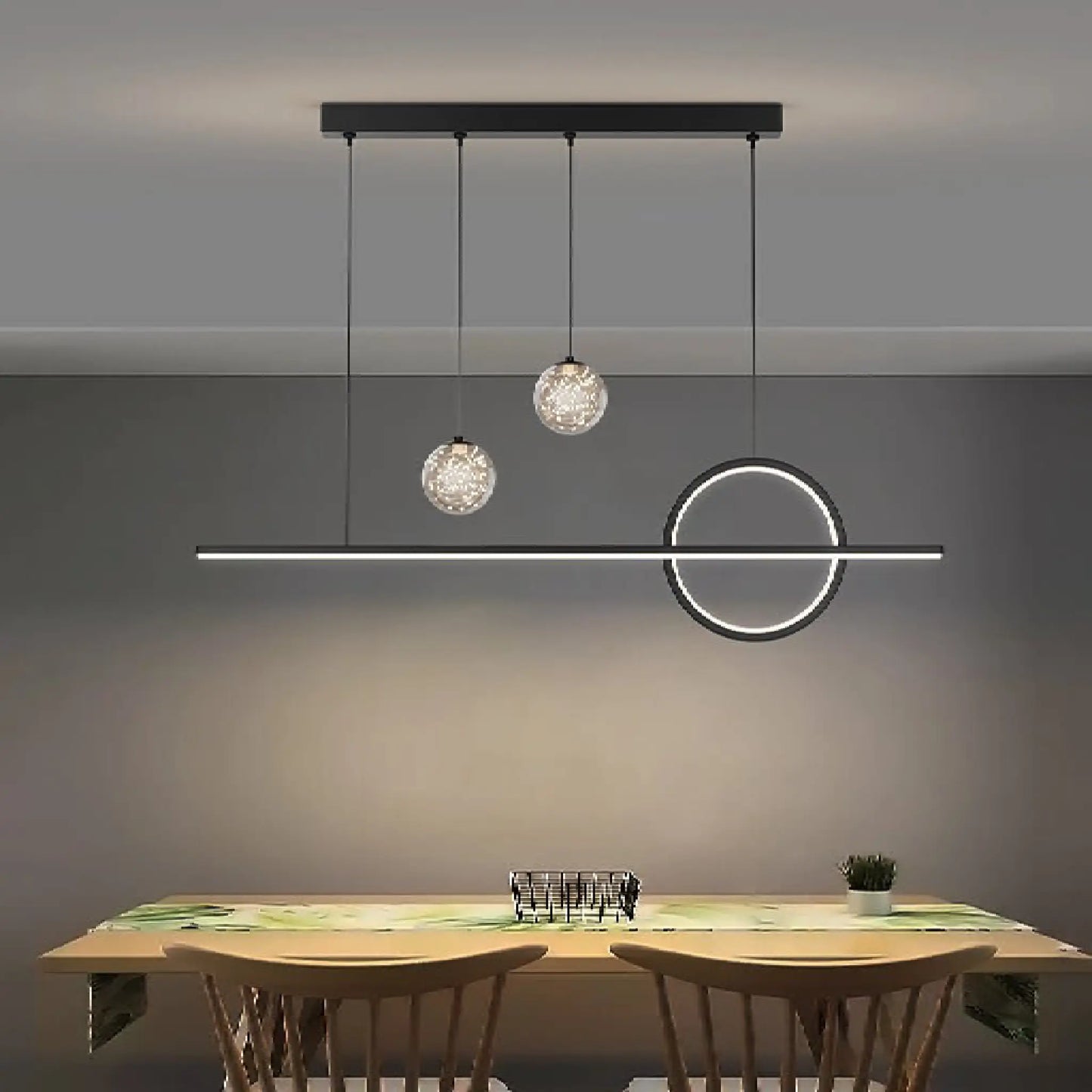 Bajardo | Creative LED Pendant Light in a Nordic Style for Dining Room, Kitchen