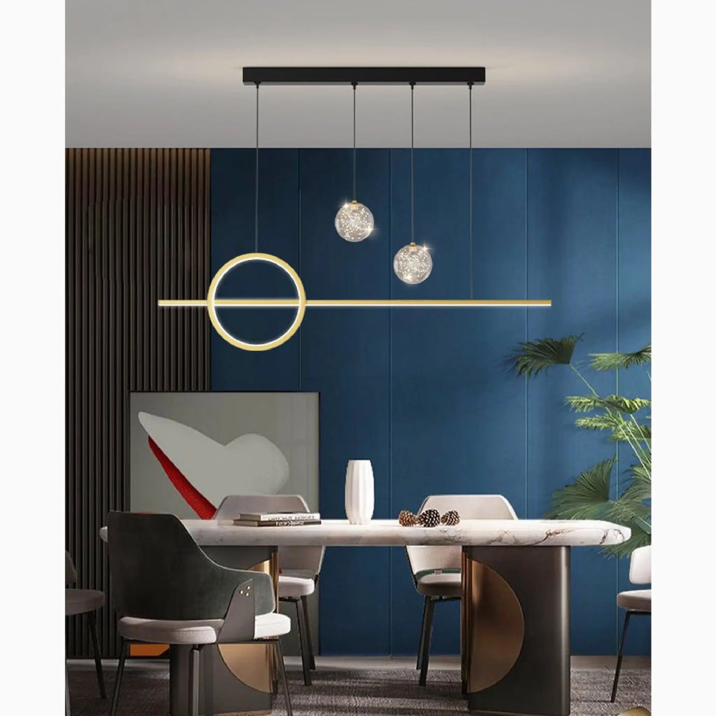 Bajardo | Creative LED Pendant Light in a Nordic Style for Dining Room, Kitchen