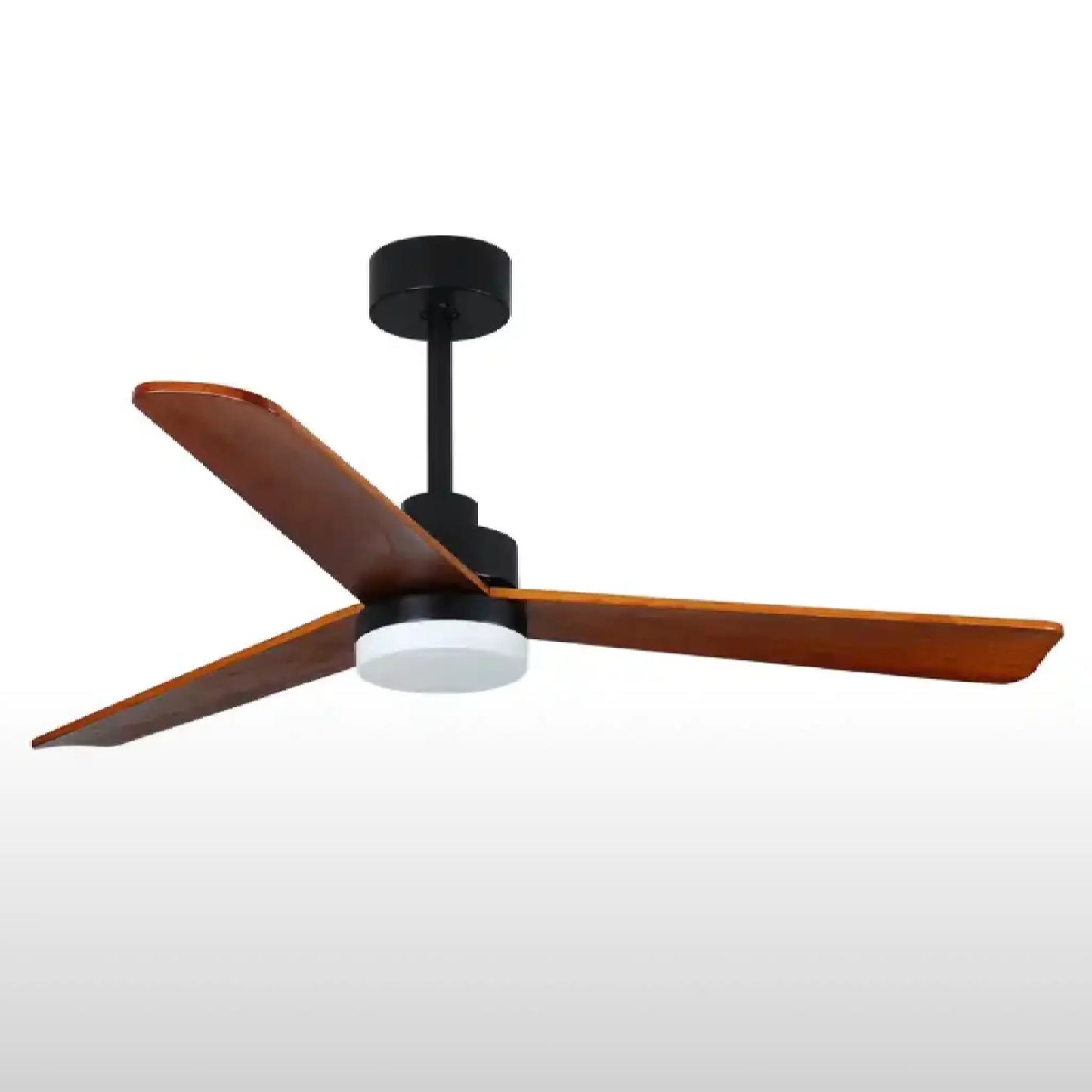 Barasso | 60" Modern Wooden Ceiling Fan with Remote Control