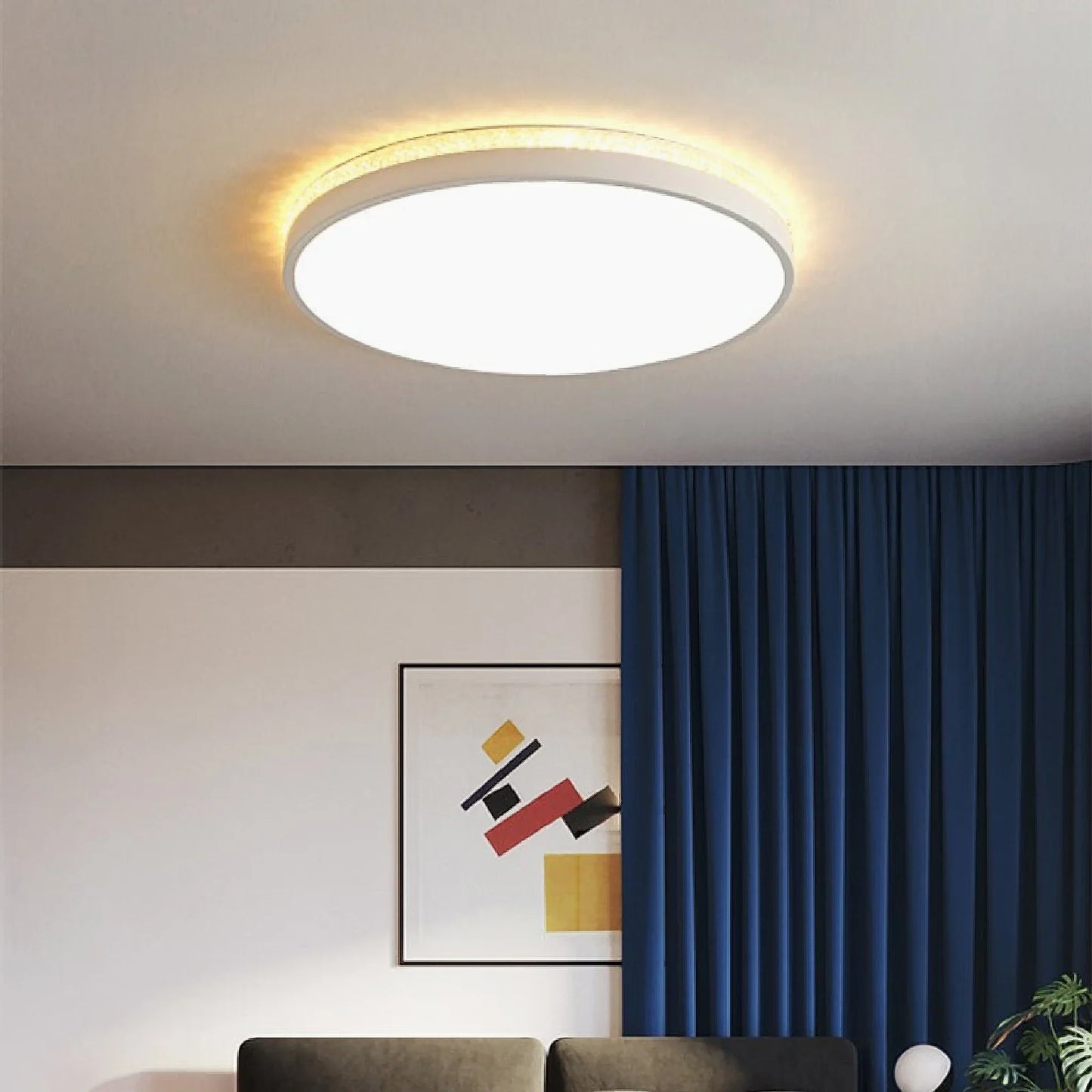 Binche | Minimalist Round Ceiling Light