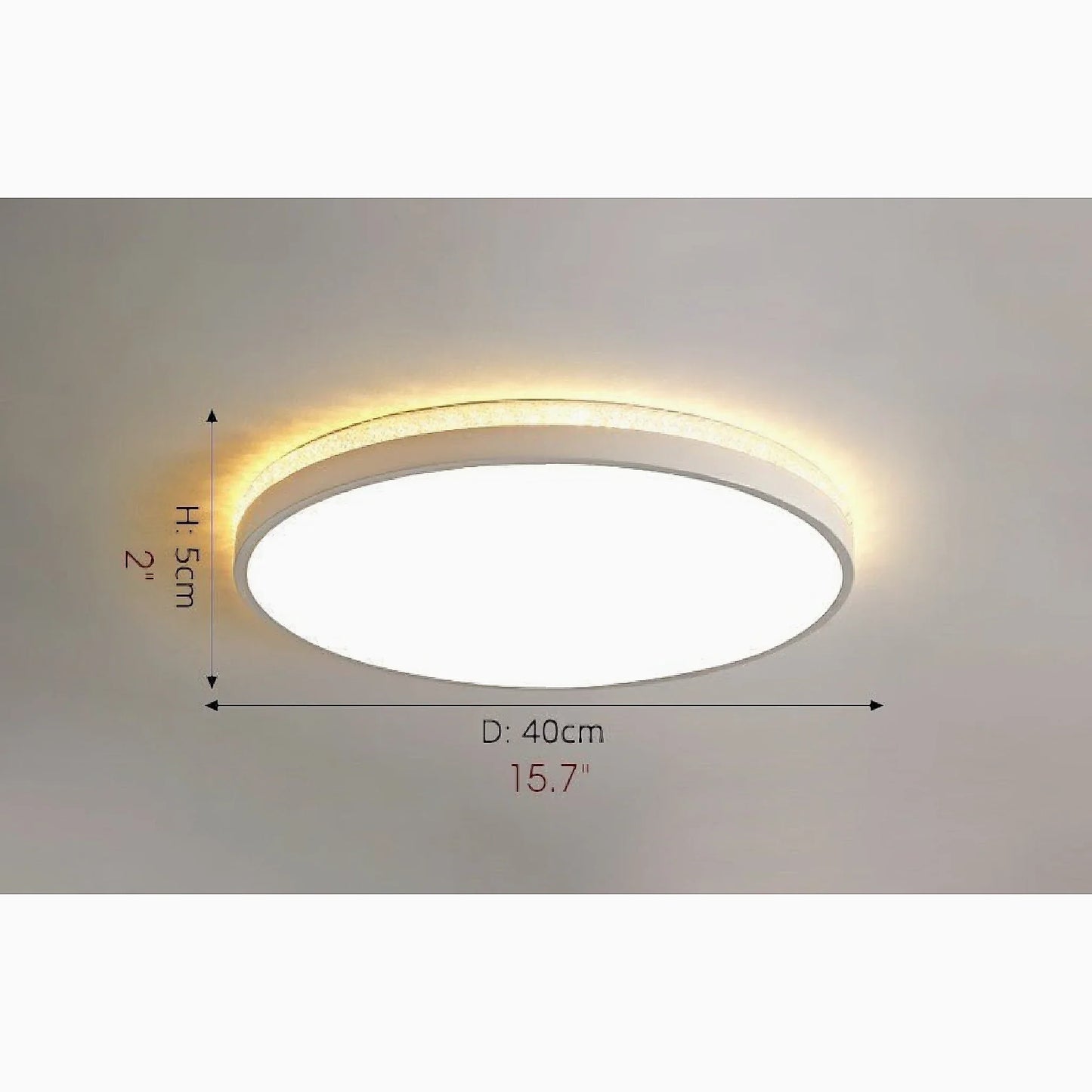 Binche | Minimalist Round Ceiling Light