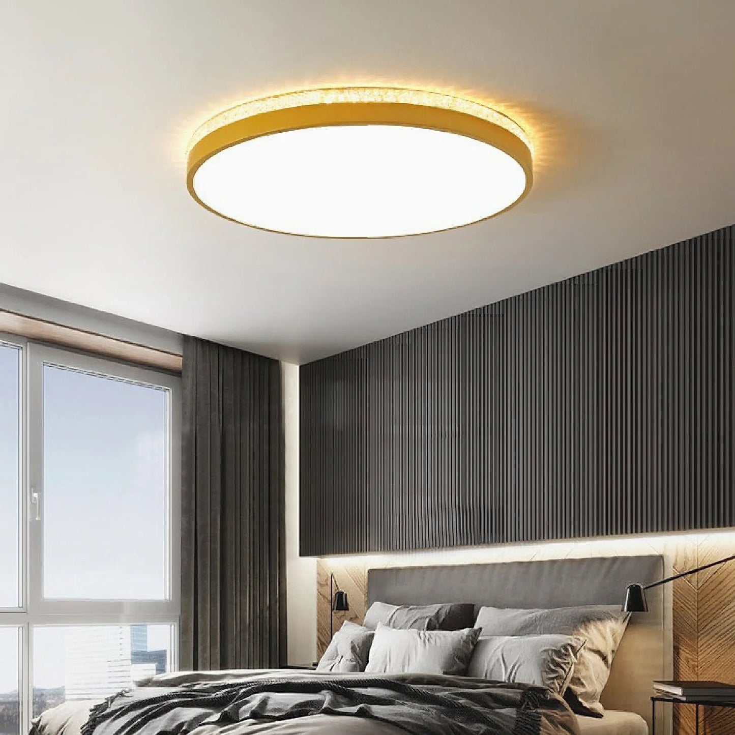 Binche | Minimalist Round Ceiling Light