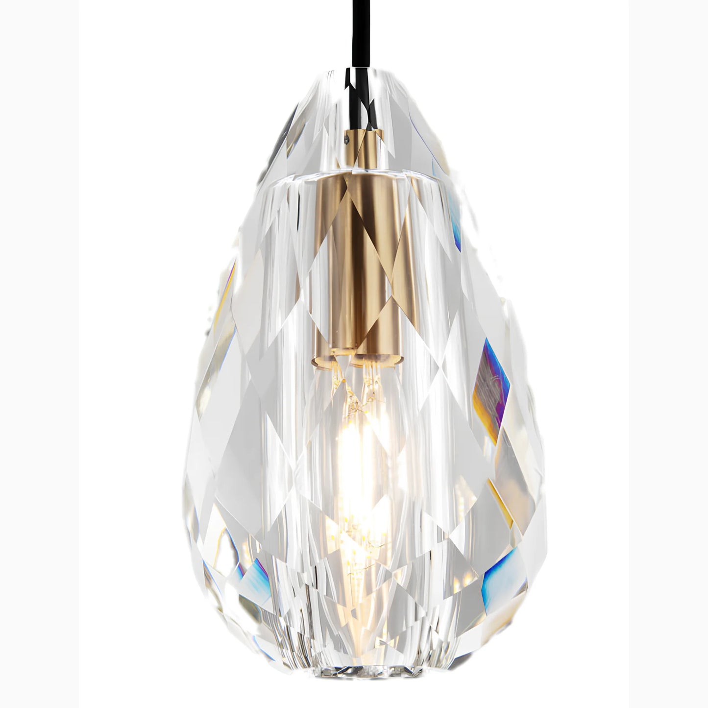 Boissano | Luxury Diamond Crystal Pendant Light for Bedroom