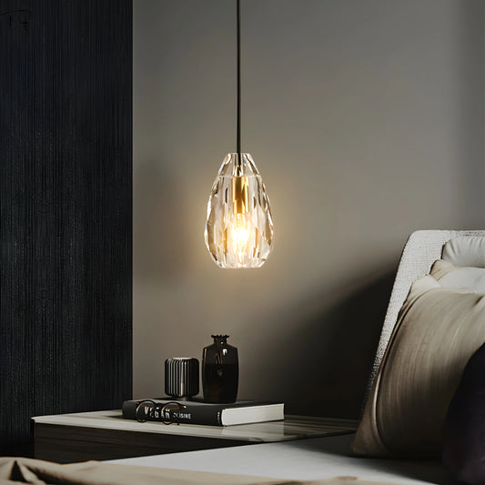 Boissano | Luxury Diamond Crystal Pendant Light for Bedroom