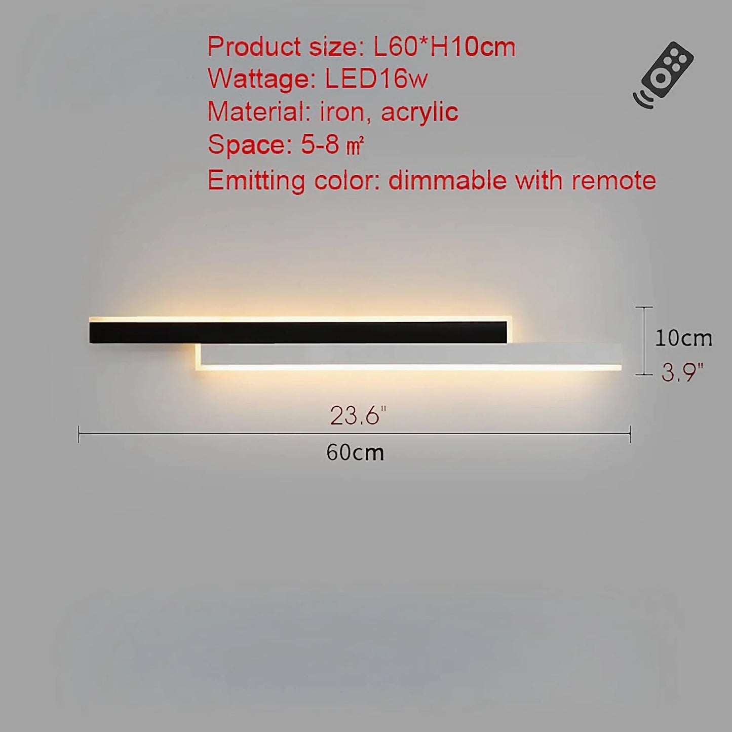 Málaga | Modern LED Long Hanging Light