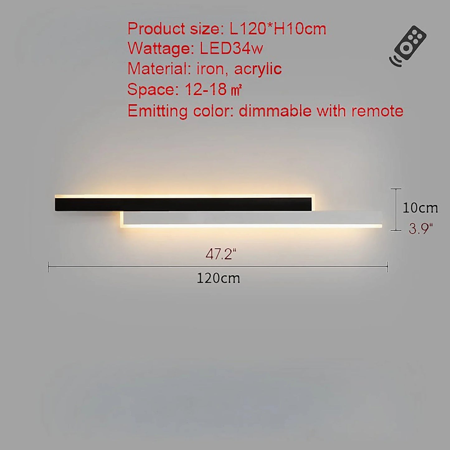 Málaga | Modern LED Long Hanging Light