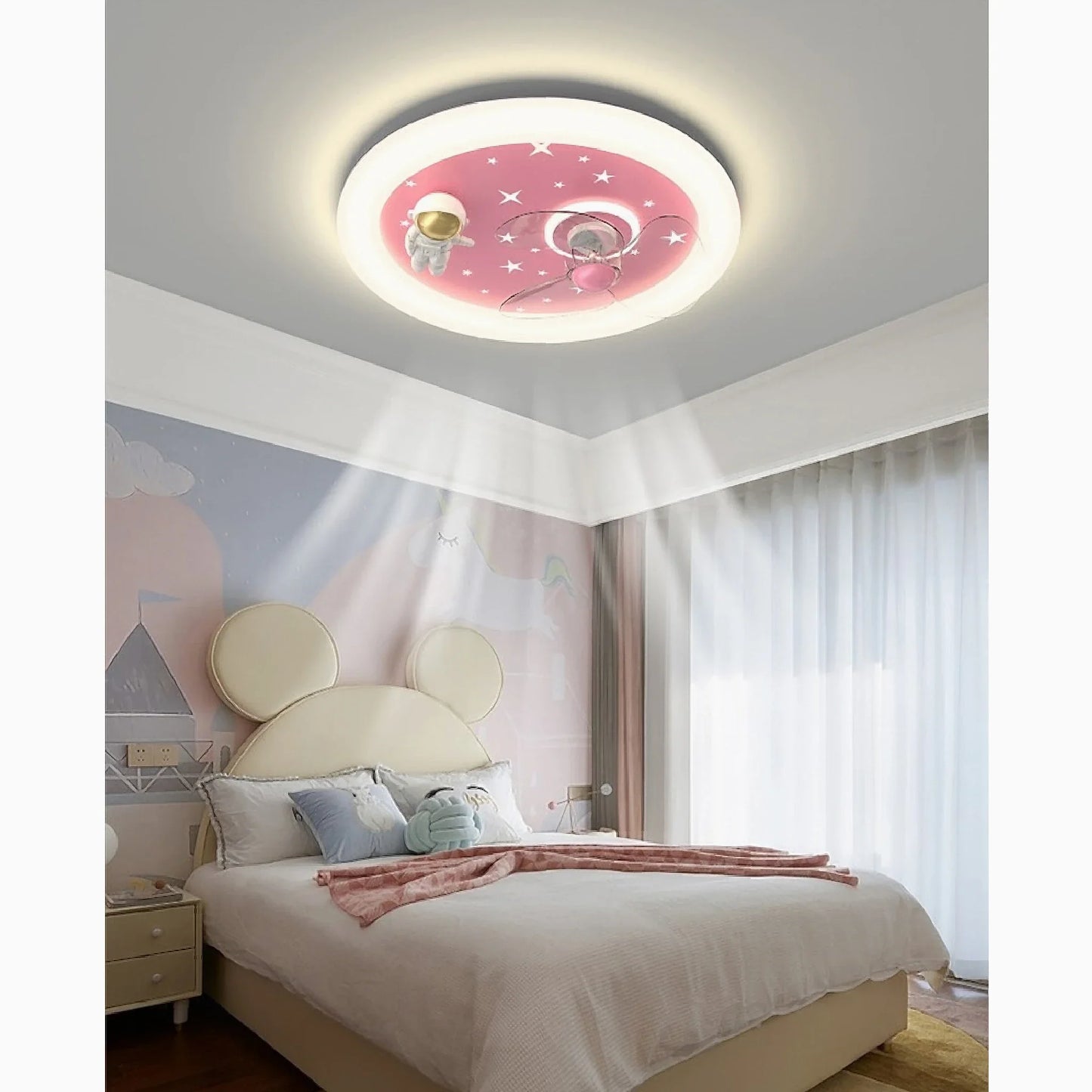 Marche-en-Famenne | Space Led Ceiling Lamp for kids room