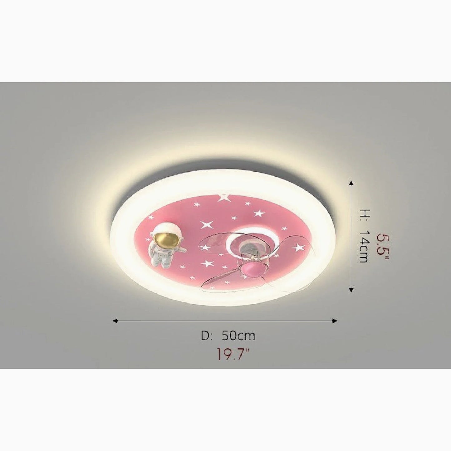 Marche-en-Famenne | Space Led Ceiling Lamp for kids room