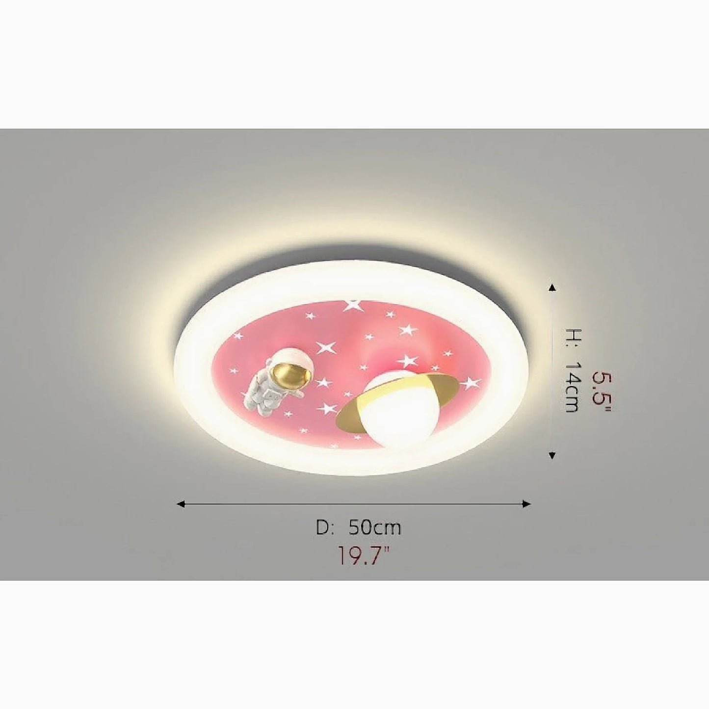 Marche-en-Famenne | Space Led Ceiling Lamp for kids room