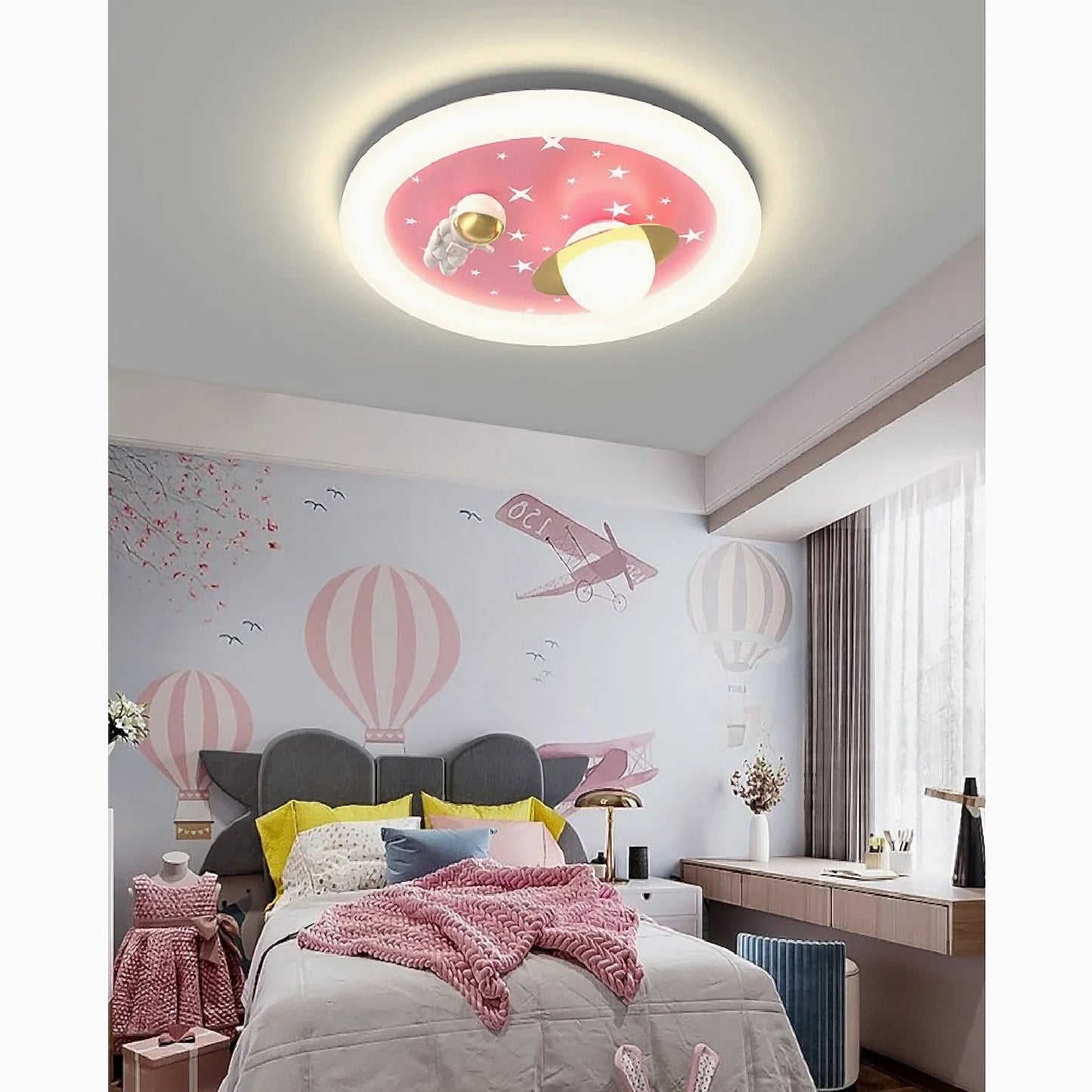 Marche-en-Famenne | Space Led Ceiling Lamp for kids room