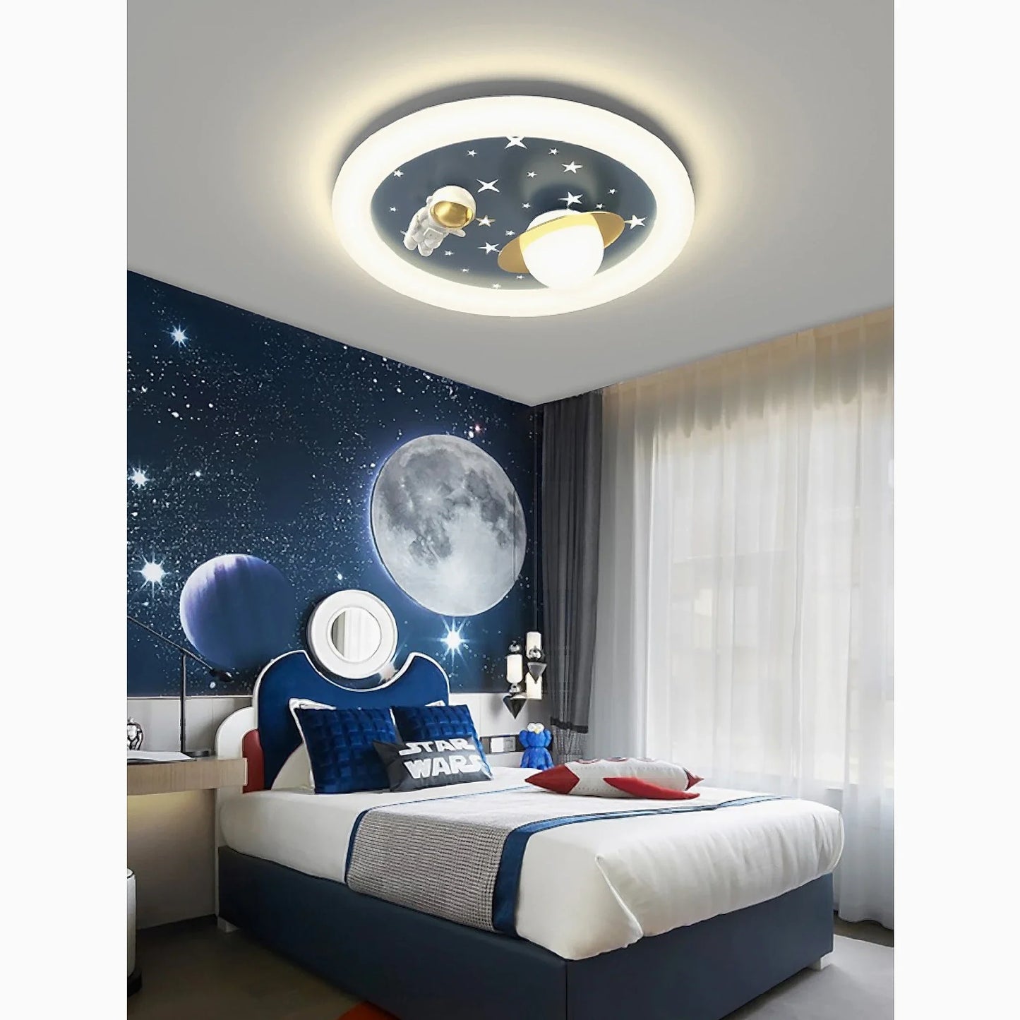 Marche-en-Famenne | Space Led Ceiling Lamp for kids room