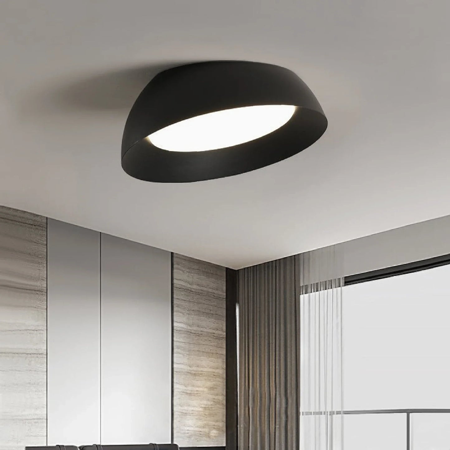 Minimalist Scandinavian Style LED  Spherical  Ceiling Light